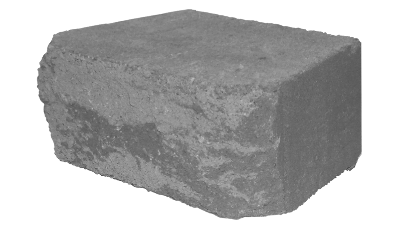 6'' Retaining Wall - Hampton stone cut Rockface - Shasta Forest Products, Inc