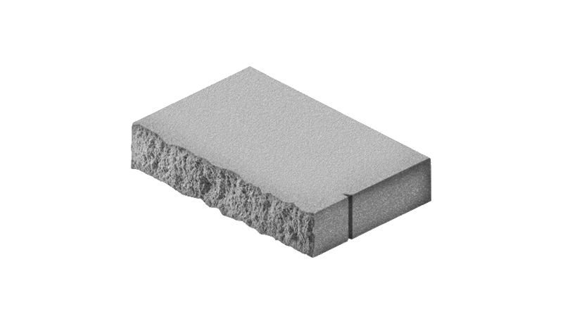 3" Rectangle Wall Cap (split one side) - Shasta Forest Products, Inc